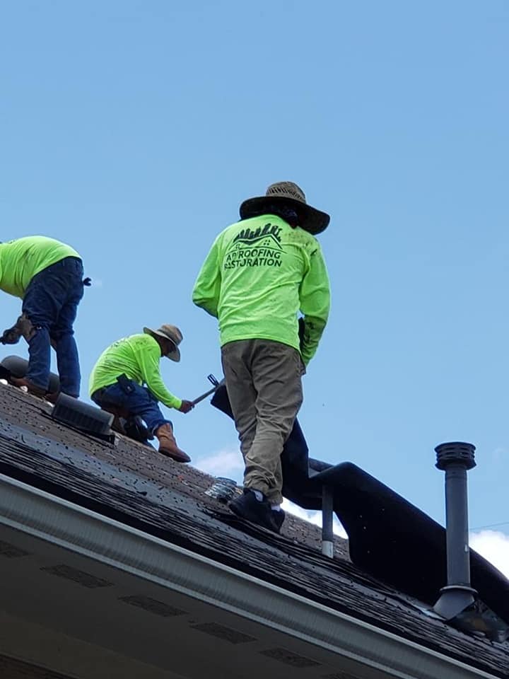AP Roofing and Construction crew