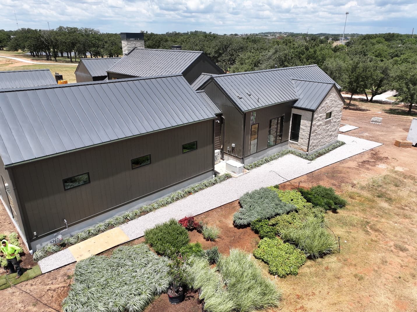 Client-provided Standing Seam Metal Roofing project detail 5
