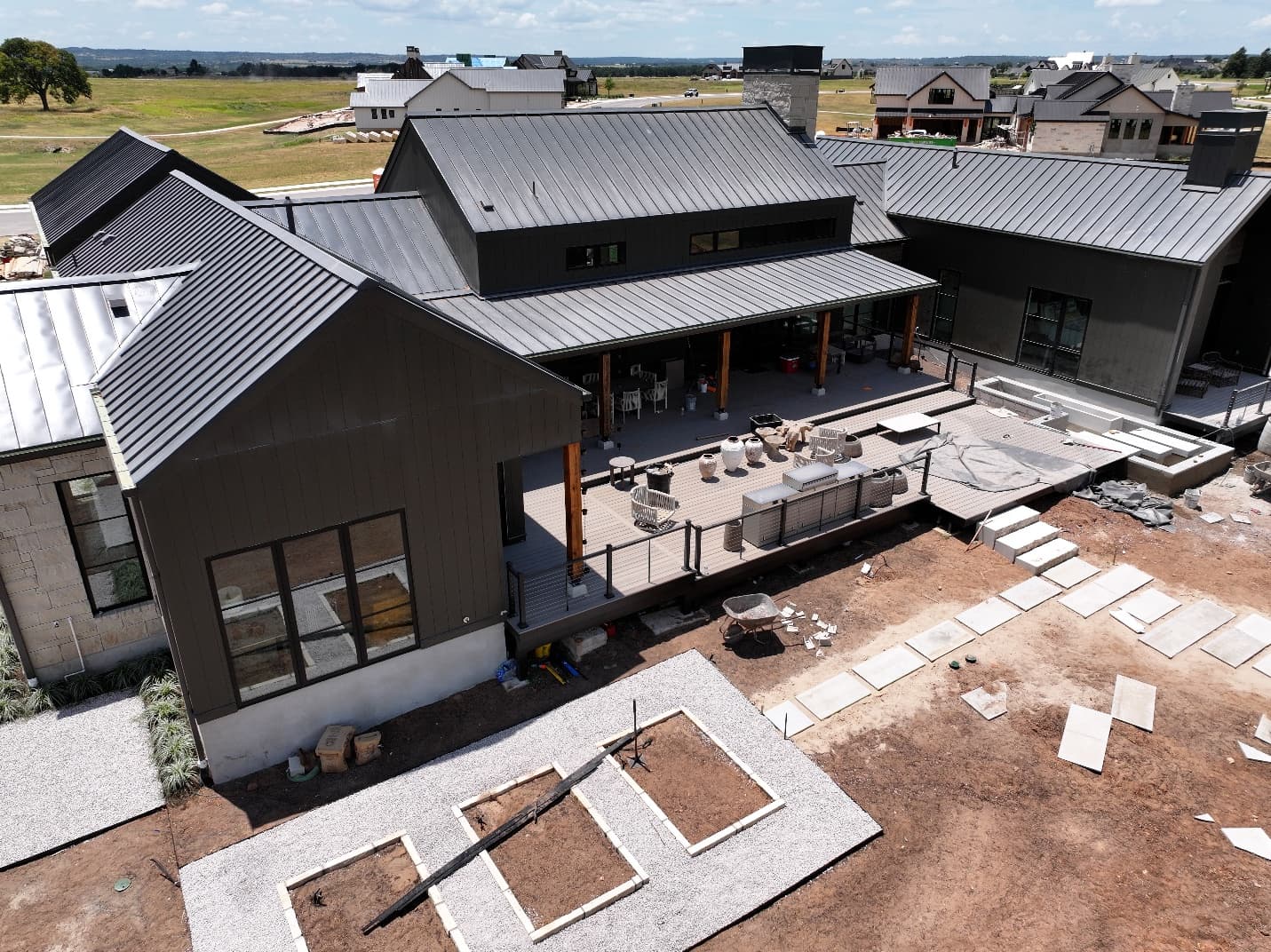 Client-provided Standing Seam Metal Roofing project detail 6