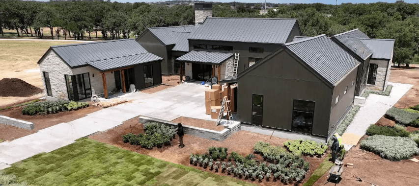 Client-provided roofing and exterior field photo